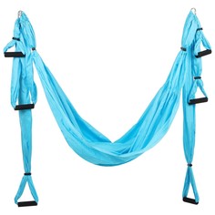 Гамак для йоги 250 × 140 см, цвет голубой Sangh