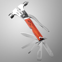 Мультитул 13в1 с молотком, дерево NO Brand