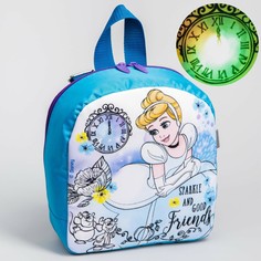 Рюкзак детский, с мигающим элементом, отдел на молнии, Disney