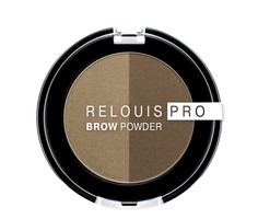 Тени для бровей pro brow powder тон 01 blonde Relouis