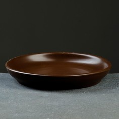 Подставка для кашпо 1,7 л ( d=15 см) подходит к кашпо 1,0 л,1,65л; 2,4л; 2,5л; коричневый NO Brand