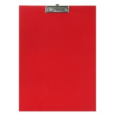 Планшет с зажимом а3, 420 x 300 мм, бумвинил, цвет красный (клипборд) Calligrata