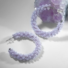 Серьги-кольца Queen Fair