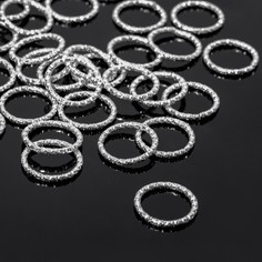 Кольцо соединительное (разъёмное) из нержавеющей стали, 1,8*1,8см, цвет серебро NO Brand