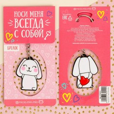 Брелок акриловый двусторонний Micio