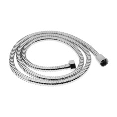 Душевой шланг zein z18ps, 170 см, гайки металл, запрессовочная втулка латунь, хром