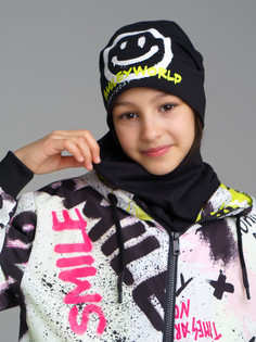 Комплект трикотажный шапка снуд Playtoday