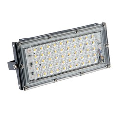Прожектор светодиодный модульный m-02b 50вт, ip65, 4500лм, 3000к, 220в, черный NO Brand