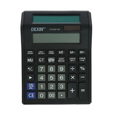 Калькулятор настольный, 12-разрядный, ct-8122-99, двойное питание, двойной циферблат NO Brand