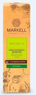 Крем комфорт с муцином улитки для сухой и нормальной кожи дневной 50 мл Markell