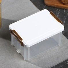 Контейнер для хранения белый 780 мл Food Vibes