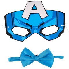 Набор карнавальный маска и бабочка Marvel