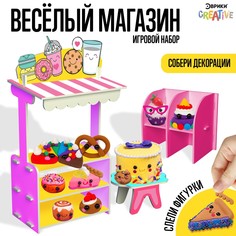 Конструктор из пенокартона с полимерной глиной Эврики