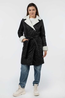 Куртка женская зимняя (пояс) EL Podio
