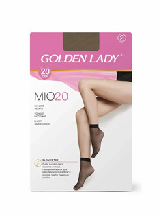 Носки gld mio 20 (2 пары) daino Golden Lady