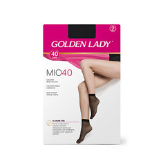 Gld mio 40 носки (2 пары) nero Golden Lady