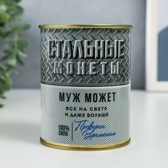 Копилка-банка металл NO Brand