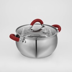 Кастрюля из нержавеющей стали доляна