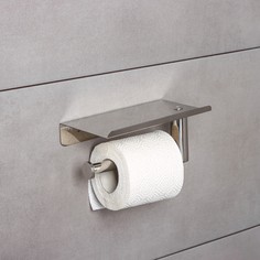 Держатель для туалетной бумаги с полочкой, 18×10×9 см NO Brand
