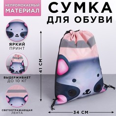 Мешок для обуви со светоотражающим элементом Art Fox