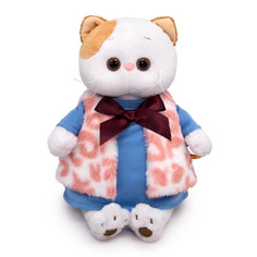 Мягкие игрушки Мягкая игрушка Budi Basa Кошечка Ли-Ли в меховом жилете 24 см