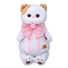 Мягкие игрушки Мягкая игрушка Budi Basa Кошечка Ли-Ли с розовым бантом 27 см