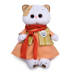 Мягкие игрушки Мягкая игрушка Budi Basa Кошечка Ли-Ли в платье с шарфом 24 см