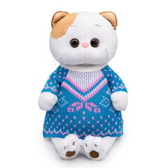 Мягкие игрушки Мягкая игрушка Budi Basa Кошечка Ли-Ли в бирюзовом свитере 24 см