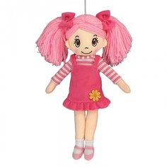 Куклы и одежда для кукол ABtoys Кукла в розовом сарафане 30 см