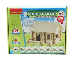 Конструкторы Конструктор Bondibon из деревянных брусьев №2 Bох