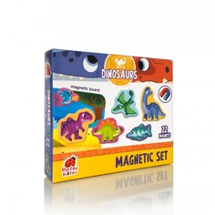 Игры для малышей Roter Kafer Магнитный набор с доской Динозавры