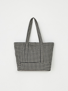 Сумка-шоппер в клетку Sela