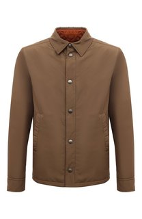 Утепленная куртка-рубашка Canali
