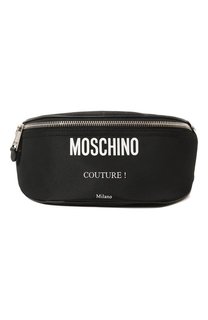 Текстильная поясная сумка Moschino