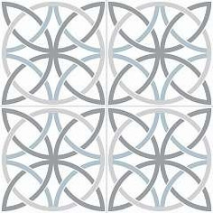 Плитка напольная Dual Gres Chic Bosham White 45х45
