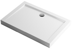 Акриловый поддон 120x80 см Excellent Forma Compact BREX.FOR128WHC