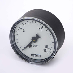 Манометр аксиальный 1/4" х 50/16 Bar Watts F+R100 10008094