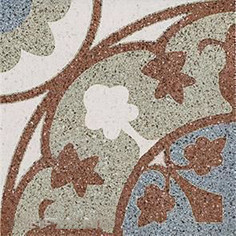 Керамогранит Pamesa Deco Fontana Rojo 22.3x22.3