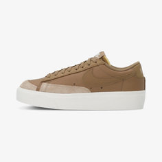 Кеды Nike Blazer Low Platform, Бежевый