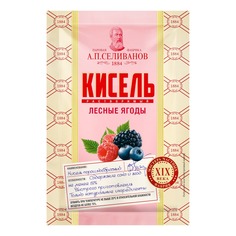 Смесь для приготовления напитка А.П.Селиванов Кисель лесные ягоды, 25 г