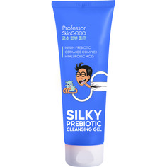 Гель для умывания лица Professor SkinGood "SILKY PREBIOTIC CLEANSING GEL" увлажняющий с пребиотиками, деликатное очищение кожи без стянутости, уход за лицом, 120мл