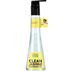 Гидрофильное масло Professor SkinGood "CLEAN JASMINE CLEANSING OIL" для умывания и снятия макияжа с жасмином и витамином Е, уход за лицом, 120мл