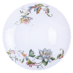 Тарелки тарелка HOME COLLECTION Batic 24см обеденная стеклокерамика