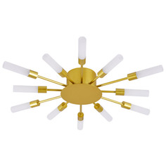 Люстры потолочные люстра потолочная ARTE LAMP Maple G4 12х3Вт стекло акрил золото