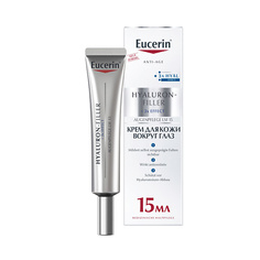 Крем для глаз EUCERIN Антивозрастной крем для ухода за кожей вокруг глаз Hyaluron-Filler SPF 15
