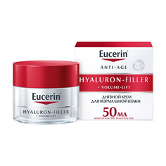 Крем для лица EUCERIN Крем для дневного ухода за нормальной и комбинированной кожей Hyaluron-Filler + Volume-Lift SPF 15