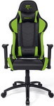 Игровое компьютерное кресло GLHF 2X черно-зеленое FGLHF2BT2D1222GN1
