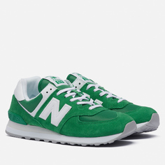 Мужские кроссовки New Balance 574 Classic, цвет зелёный, размер 43 EU