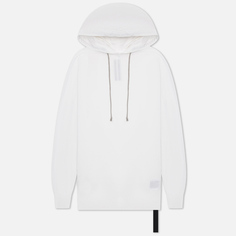Мужская толстовка Rick Owens DRKSHDW Edfu Hoodie Medium Weight, цвет белый, размер M