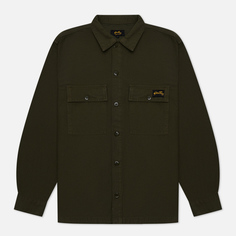 Мужская рубашка Stan Ray CPO, цвет оливковый, размер S